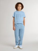 Boys' light blue T-shirt with print - Image 3