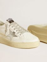 Women's Ball Star with silver leather star and silver glitter heel tab - Image 3