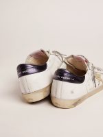 Women's Super-Star with blue heel tab and Swarovski crystal star - Image 5