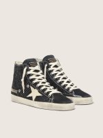 Francy Penstar in glitter with ivory star and black heel tab - Image 2