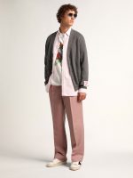 Men's Stardan in white mesh with black suede star - Image 3
