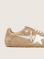 Women's Marathon Speed with tobacco suede upper and silver star - Image 5