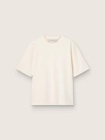 T-shirt in aged white with reverse logo on the back - Jersey Capsule