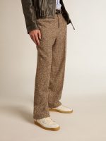 Ball Star in nappa and mesh with silver metallic leather star - Image 3