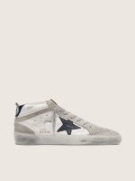 Men's Mid Star white with black star