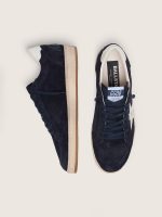 Men's Ball Star in dark blue suede with white leather star - Image 3