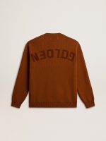 Men's crew-neck sweater with logo on the back - Image 2