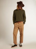 Beige khaki Golden Collection chinos - Image 3