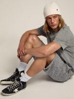 Men's Francy in leather with leather star and heel tab - Image 3