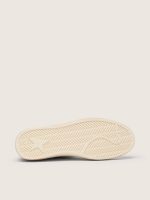 Women's Ball Star LTD in gray suede with blue star and cream-colored crochet inserts - Image 5