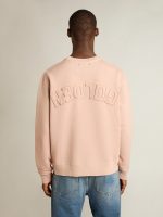 Powder-pink sweatshirt with reverse logo on the back - Jersey Capsule - Image 6