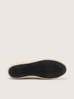 Men's Super-Star in white leather with midnight-blue canvas star and tobacco leather heel tab - Image 6