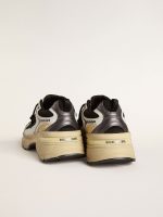 Men's Lightstar in white leather and black mesh with black TPU star - Image 5
