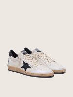 Men's Ball Star in white nappa with black star - Image 2