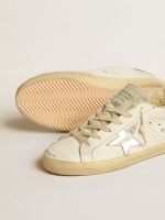 Super-Star with silver leather star and crocodile-print leather heel tab - Image 3