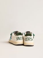 Junior Ball Star with turquoise star and green suede heel tab - Image 5