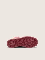 Ball Star Young in red suede with white leather star and metallic silver heel tab - Image 5