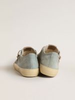 Men's V-Star in light blue canvas with dove-gray leather star - Image 4