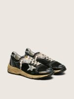 Men's Dad-Star in black and silver mesh and nappa with ice-gray star - Image 2