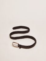 Women's belt in black leather - Image 4
