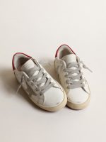 Super-Star Young with suede star and red leather heel tab - Image 2