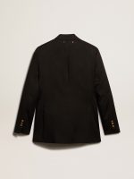 Women's black double-breasted blazer - Image 6