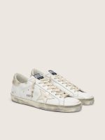 Women's Super-Star with gold sparkle foxing and metal stud lettering - Image 2