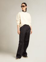 Sweatshirt in aged white with reverse logo on the back - Jersey Capsule - Image 5