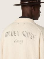 Men's polo shirt in white cotton - Image 4