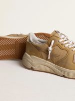 Running Sole in beige nubuck with beige leather star - Image 3