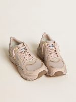 Men's Lightstar with pink leather and mesh upper and pink star - Image 2