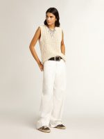 Women's Mid Star in black glitter with dove-gray suede star and heel tab - Image 3