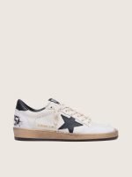 Women's Ball Star in nappa with black star and black heel tab