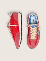 Women's Marathon with red nylon upper and silver star - Image 3