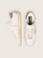 Women's Super-Star with a suede star and peach-pink glitter heel tab - Image 4