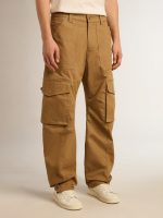 Beige khaki cargo pants - Image 2