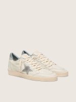 Ball Star in nappa leather with gray suede star and heel tab - Image 2