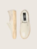 Women's VCE Penstar in beige suede and pearl-colored sequins - Image 3