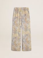 Women's multicolor joggers with floral print - Image 6