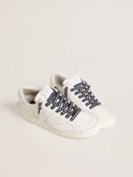 Navy-blue laces with contrasting gold stars - Image 3