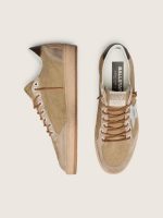 Men's Ball Star LTD in tobacco suede with silver star - Image 3