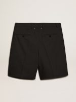 Men's Bermuda shorts in black cotton - Image 6