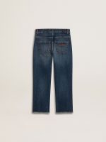 Boys' denim jeans with a raw edge and embroidery - Image 8