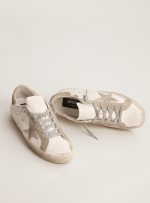 Women's Super-Star with gray suede star and heel tab - Image 2