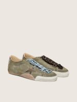 Men's True-Star in olive suede with gold star - Image 3