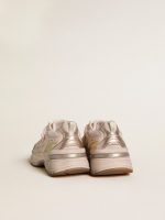Men's Lightstar with pink leather and mesh upper and pink star - Image 4