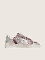 Women's Stardan LAB in burgundy and silver leather and glitter