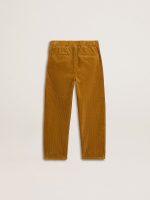 Boys' tobacco-colored chino pants with embroidery - Image 6
