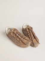 Men's Super-Star Ski in Dolmias and caramel suede with marble nubuck star and heel tab - Image 2