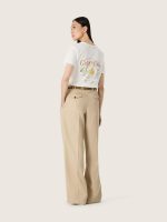 Women's T-shirt with print on the back - Image 3